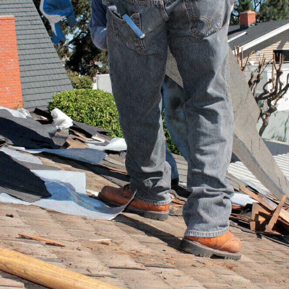 Roof demolition