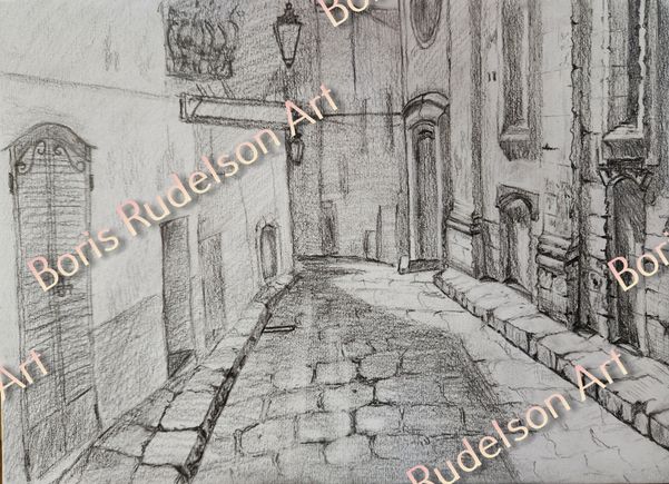 Pencil. Street
