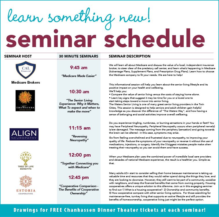 Seminar schedule ad 2025 756x747