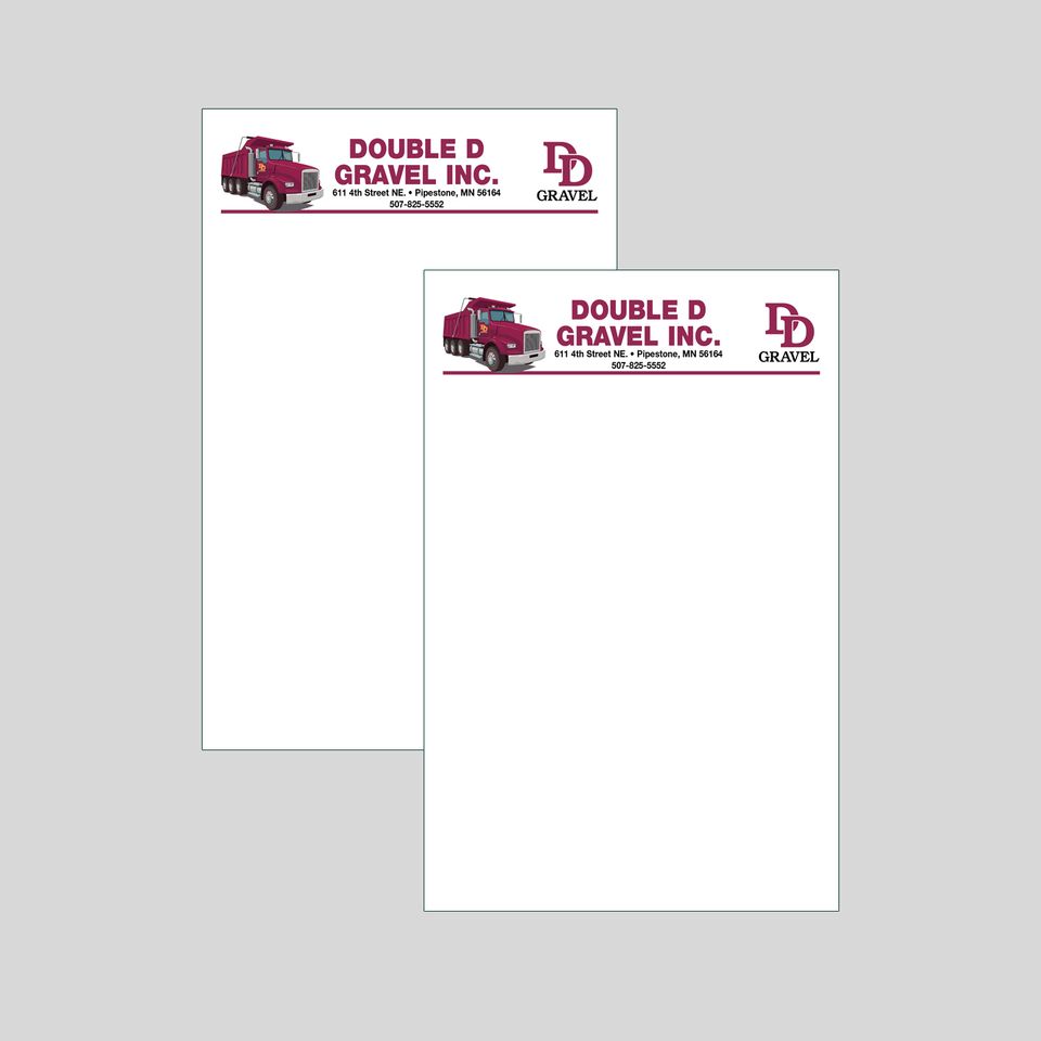 Dd gravel letterhead