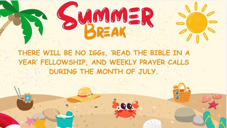 Summer break