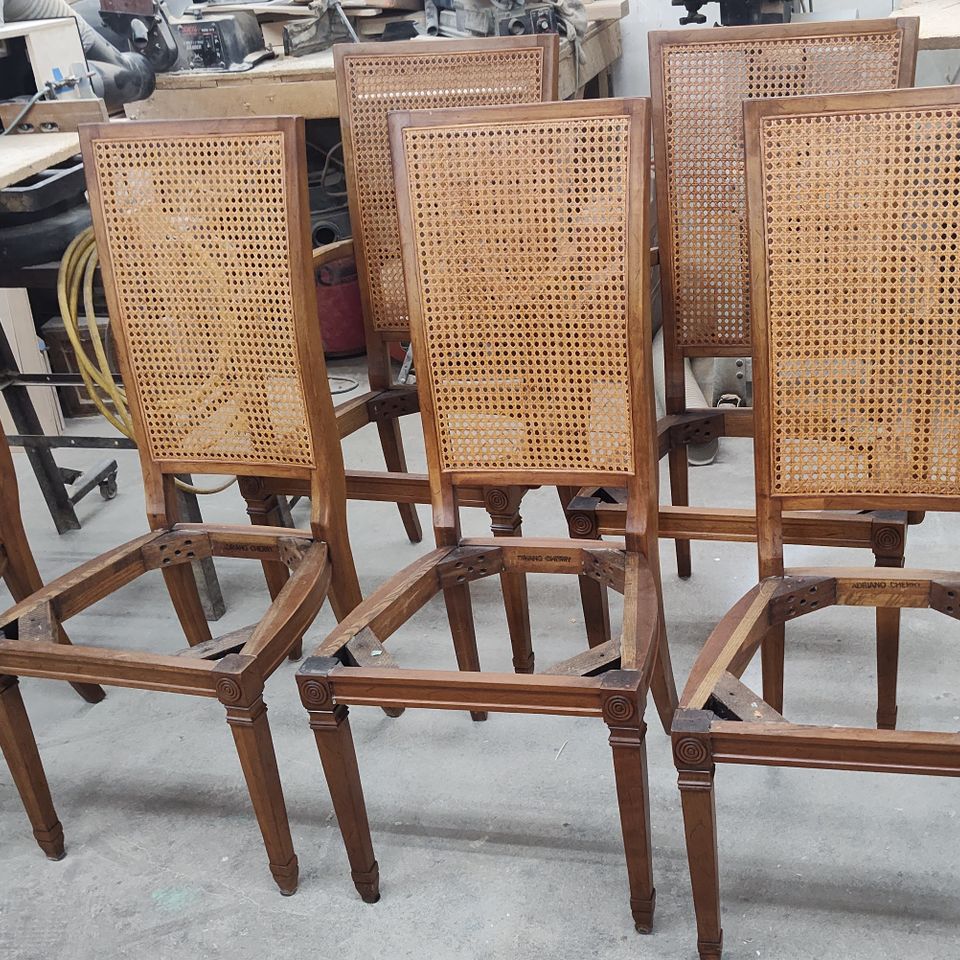 Re caning chairs ma