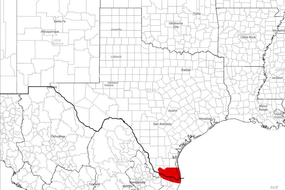 Texas map