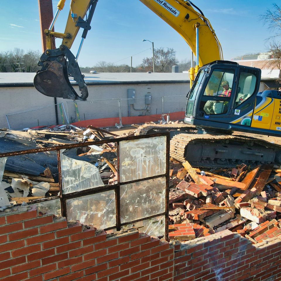 demolition services in the Cullman North Alabama Excavation