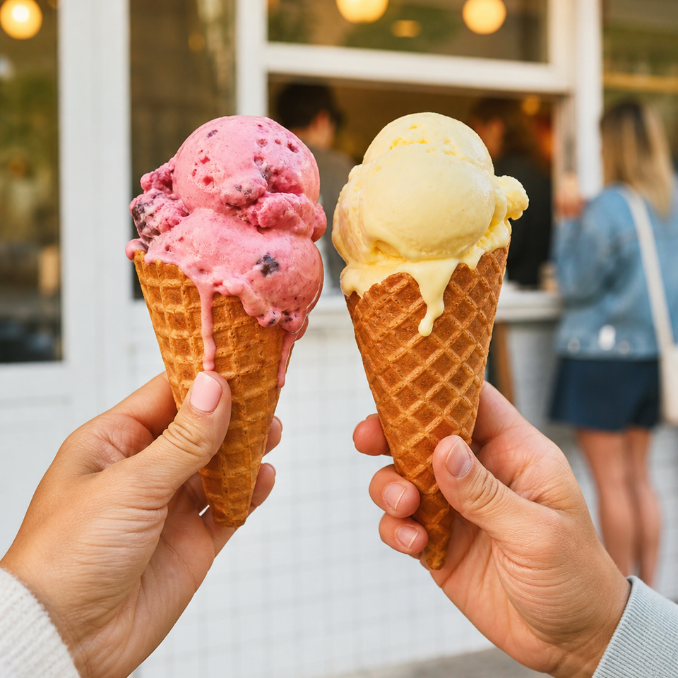 Dessert item feature