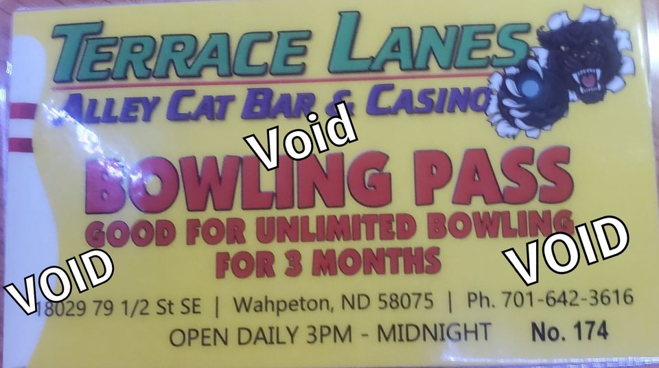 3 month bowling pass