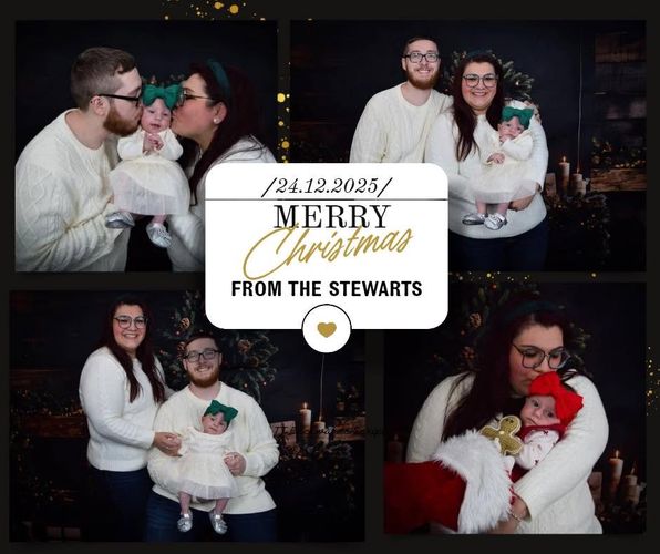 Holiday portrait photography