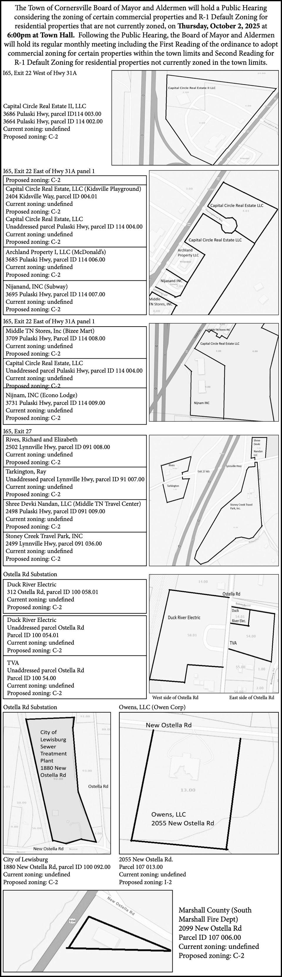 Commercial zoning