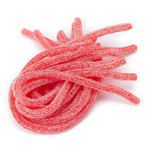 126936 01 strawberry dorval sour power straws candy 200 piece tub