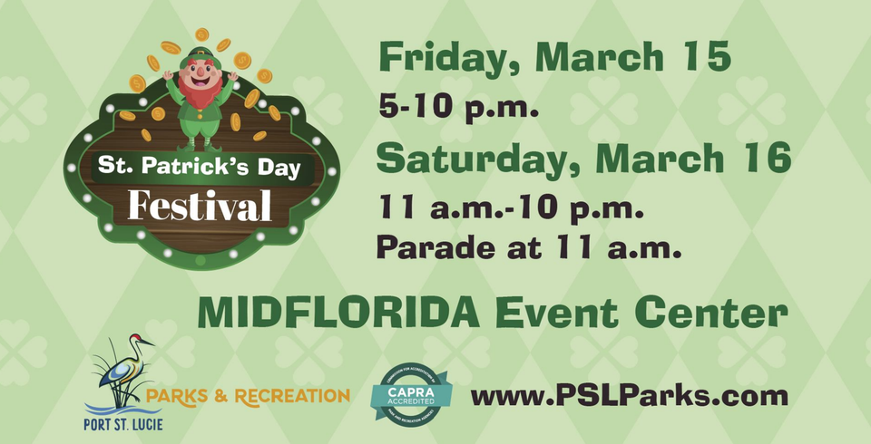 St patricks day event