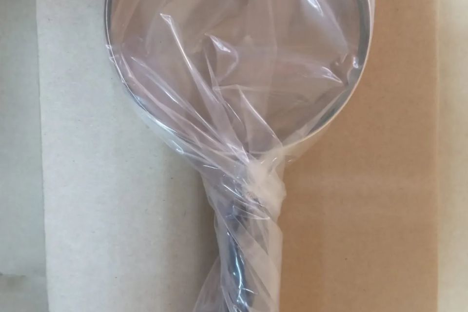 Magnifying glass 75mm diam metal frame original