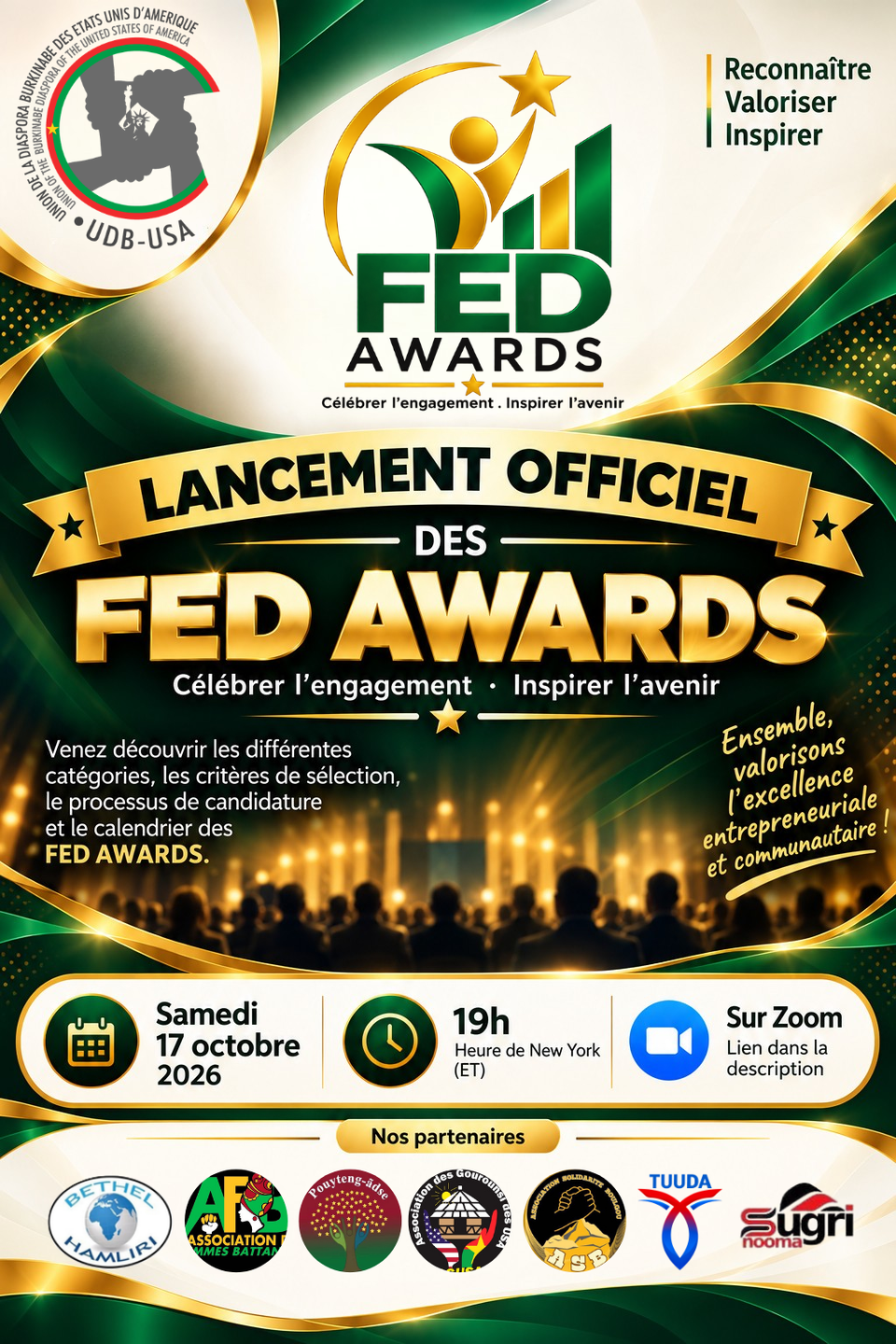 Lancement officiel des fed awards 1 1