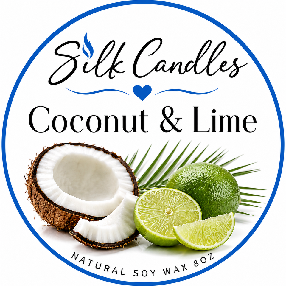 Coconut   lime color label