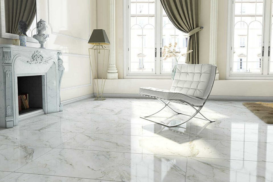 24x48 large format tile anderson white