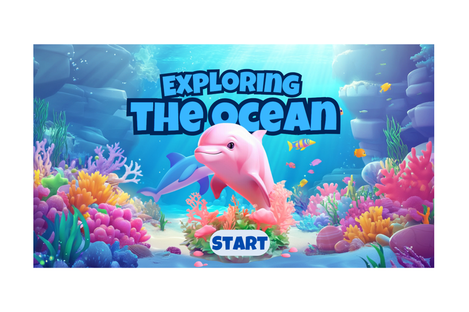 Exploring the ocean   kids interactive quiz game