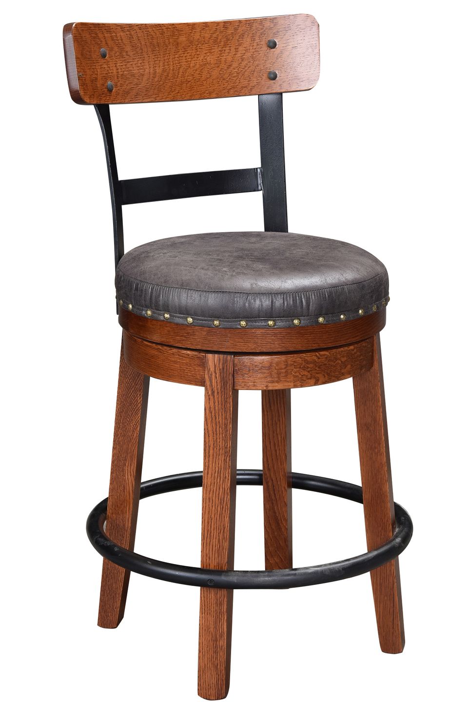 Faw kelso swivel bar chair
