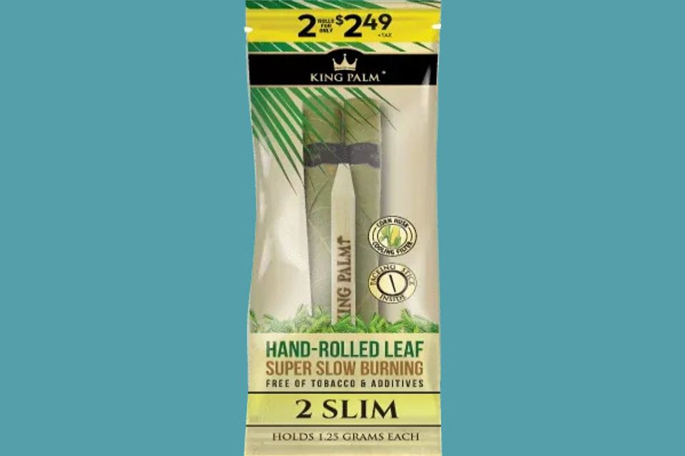 King Palm 2 Slim Wraps
