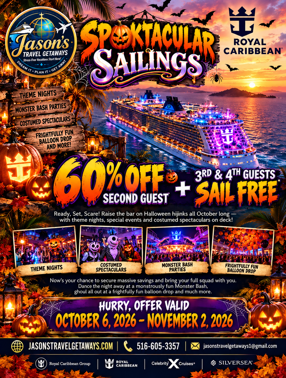 Spooktacular halloween cruise savings