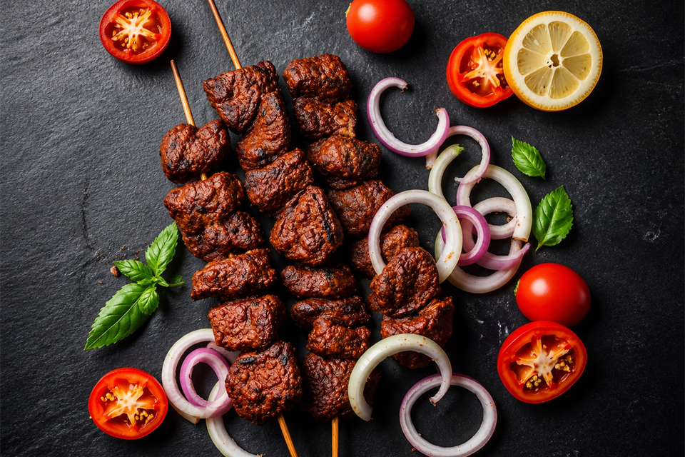 Suya Beef Skewers