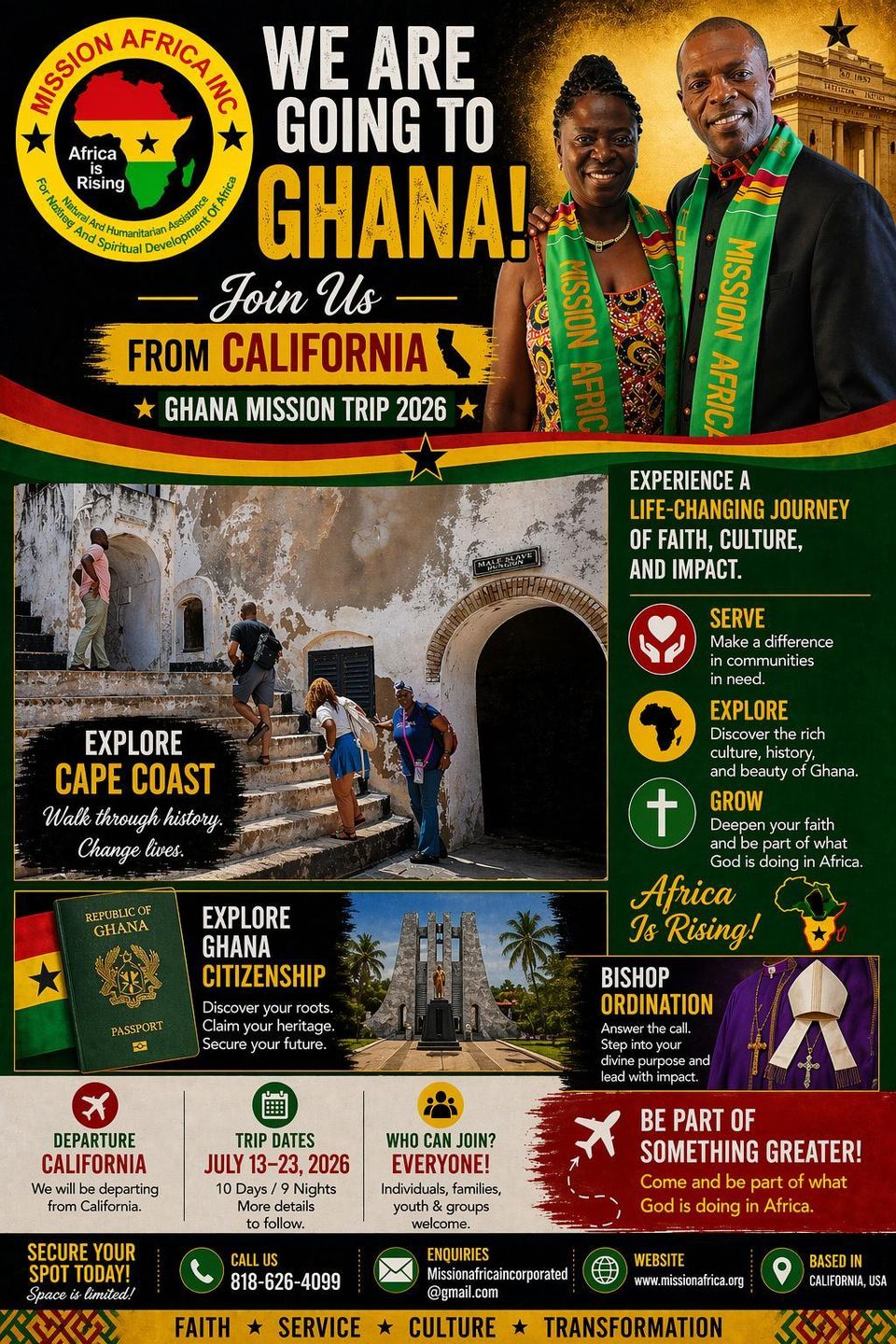 Mission africa updated flyer