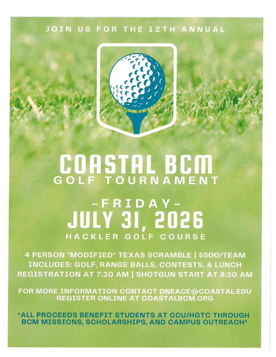 Bcm golf tournment