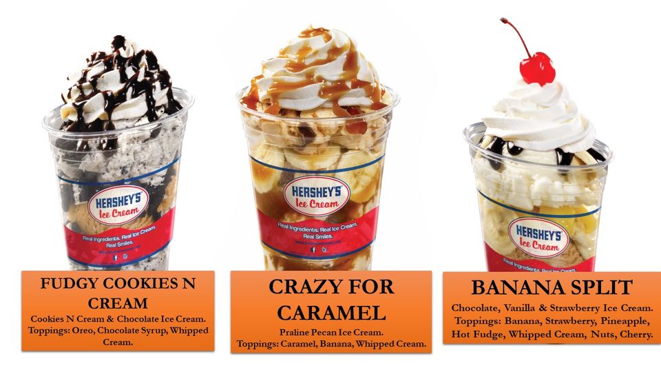 Sky high sundae