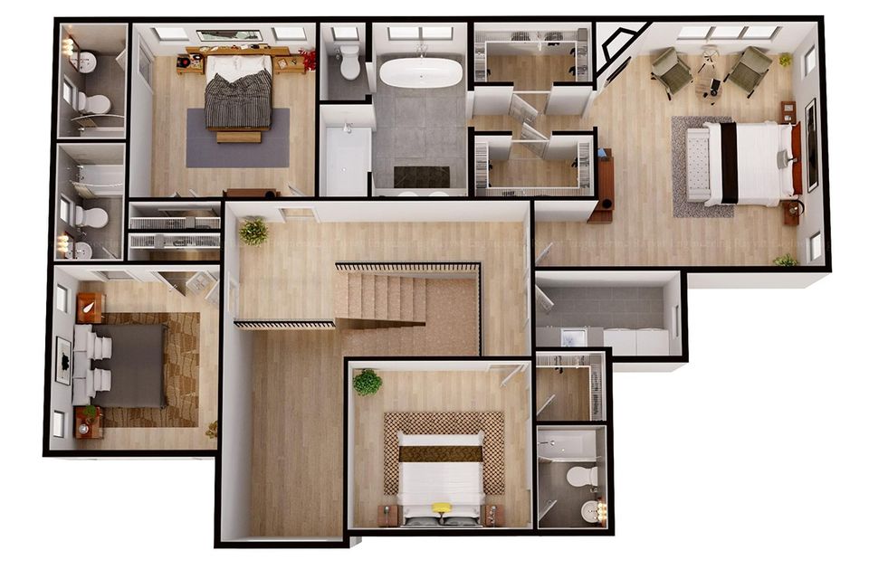Second floor plan lnynd1