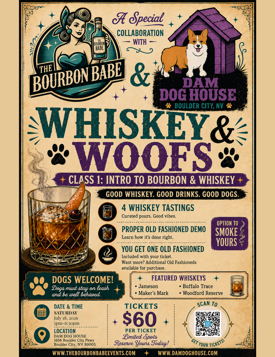 Whisky woofs