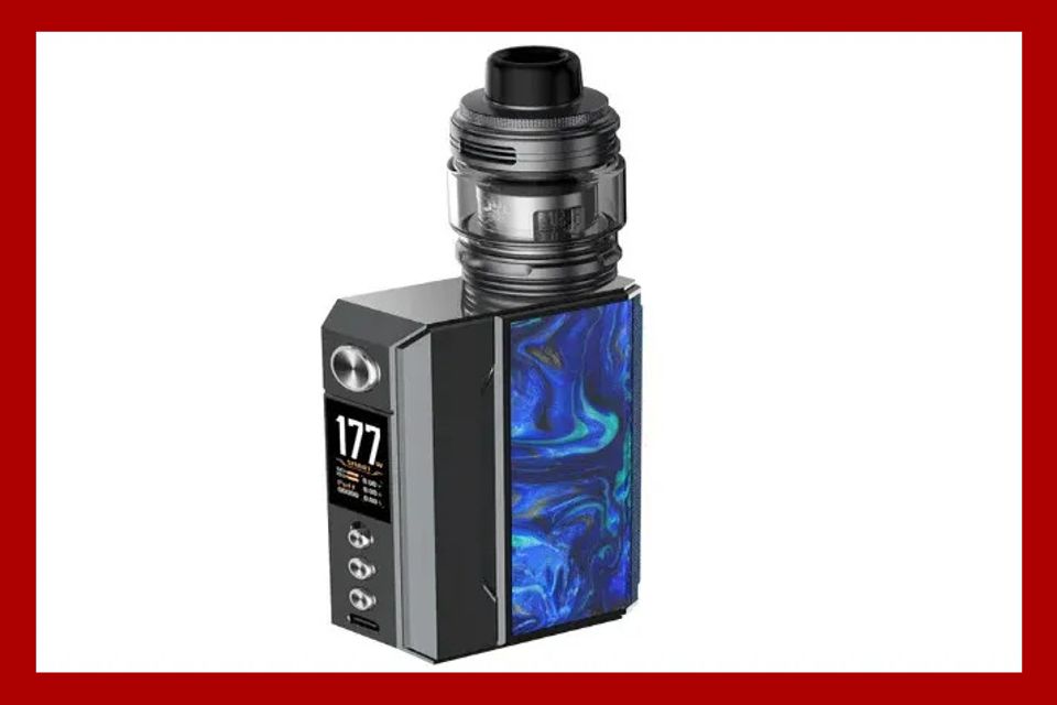 VooPoo Drag 4 Gunmetal Ocean Blue Mod