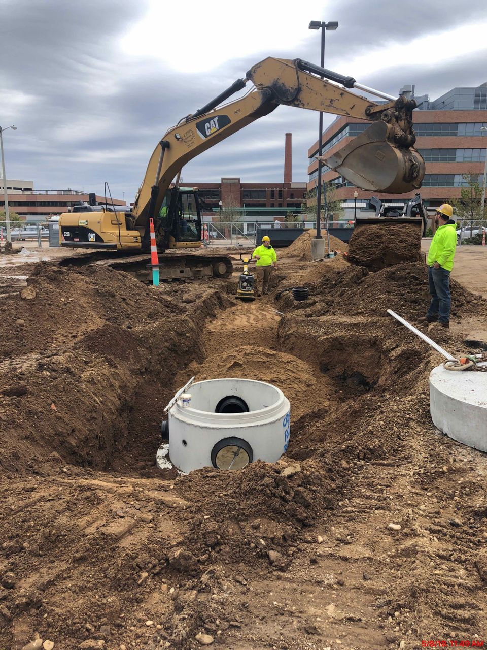 Underground pipe 3