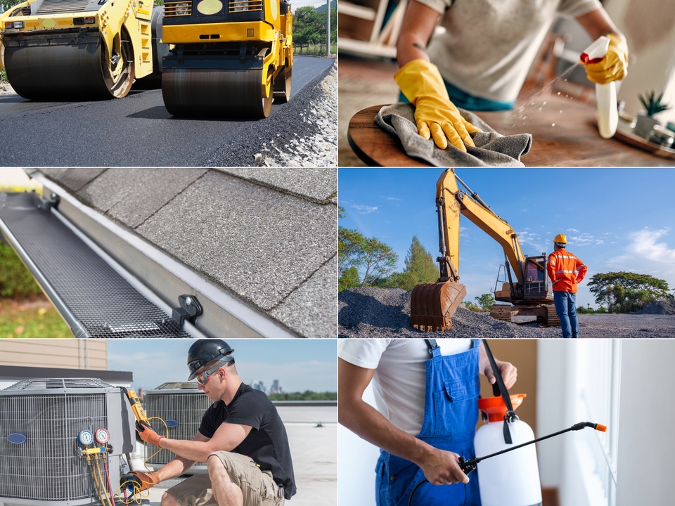 Professional websites for the home and trade service industries, designed by Cannone Marketing.