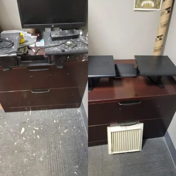 Deep cleaning work