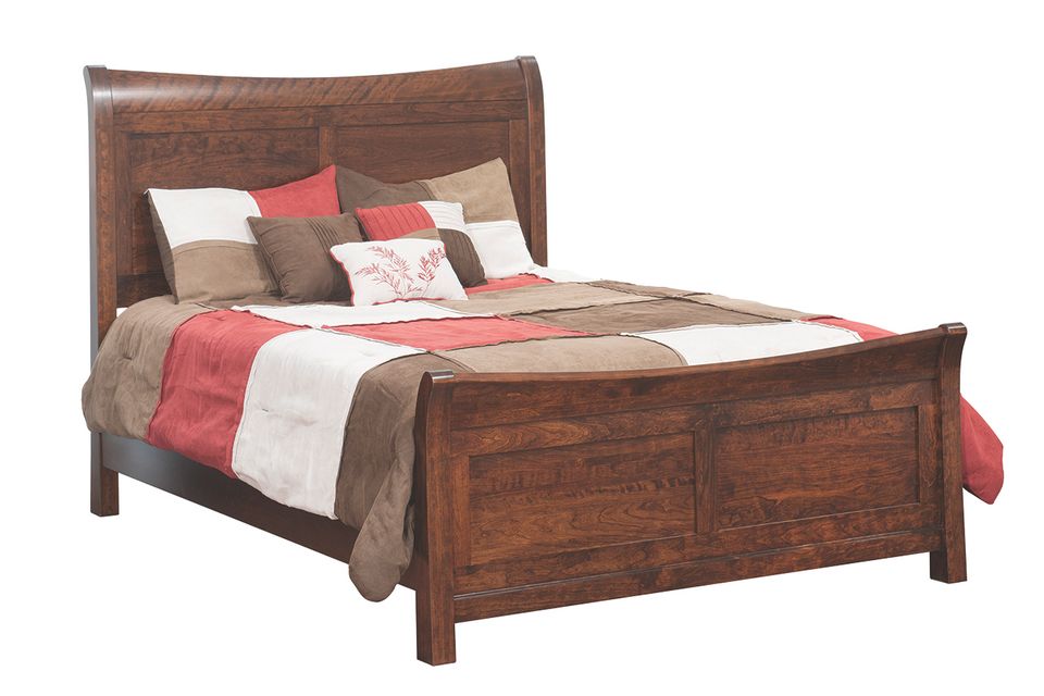 Trf arlington sleigh bed queen