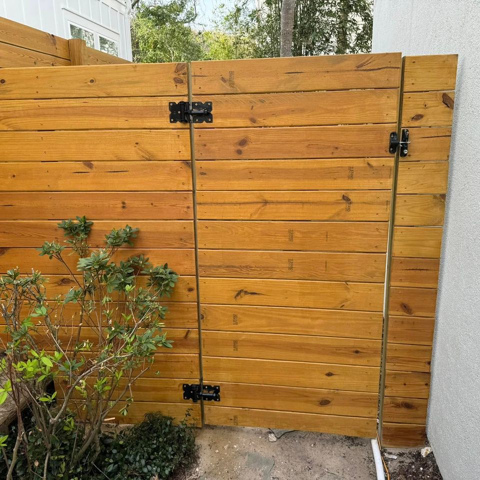 Fence nation wood nice5