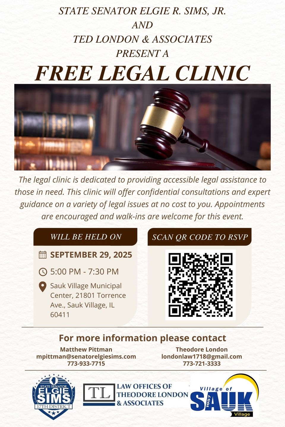Free legal clinic flyer sauk village  (1)