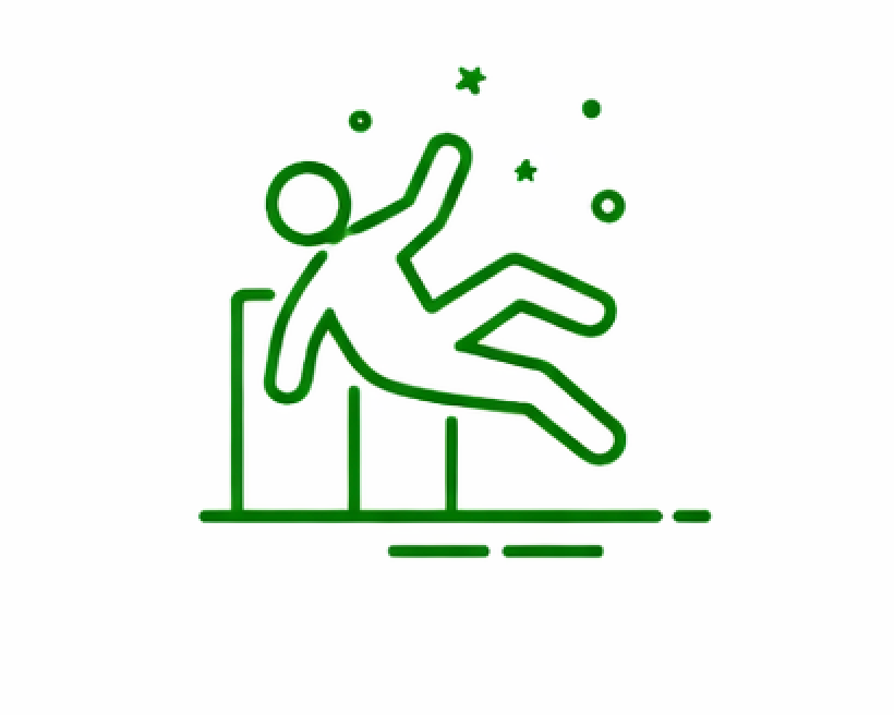 Slip and fall injuries