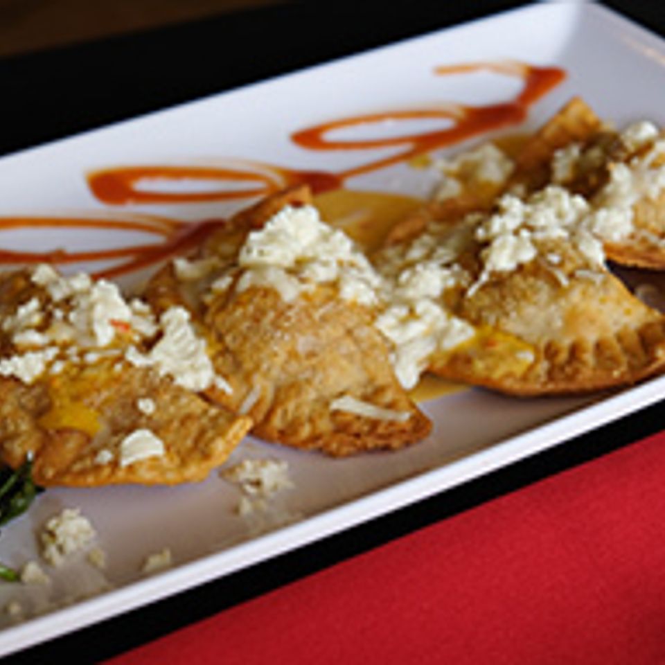 Fluffy yet crispy empanadas