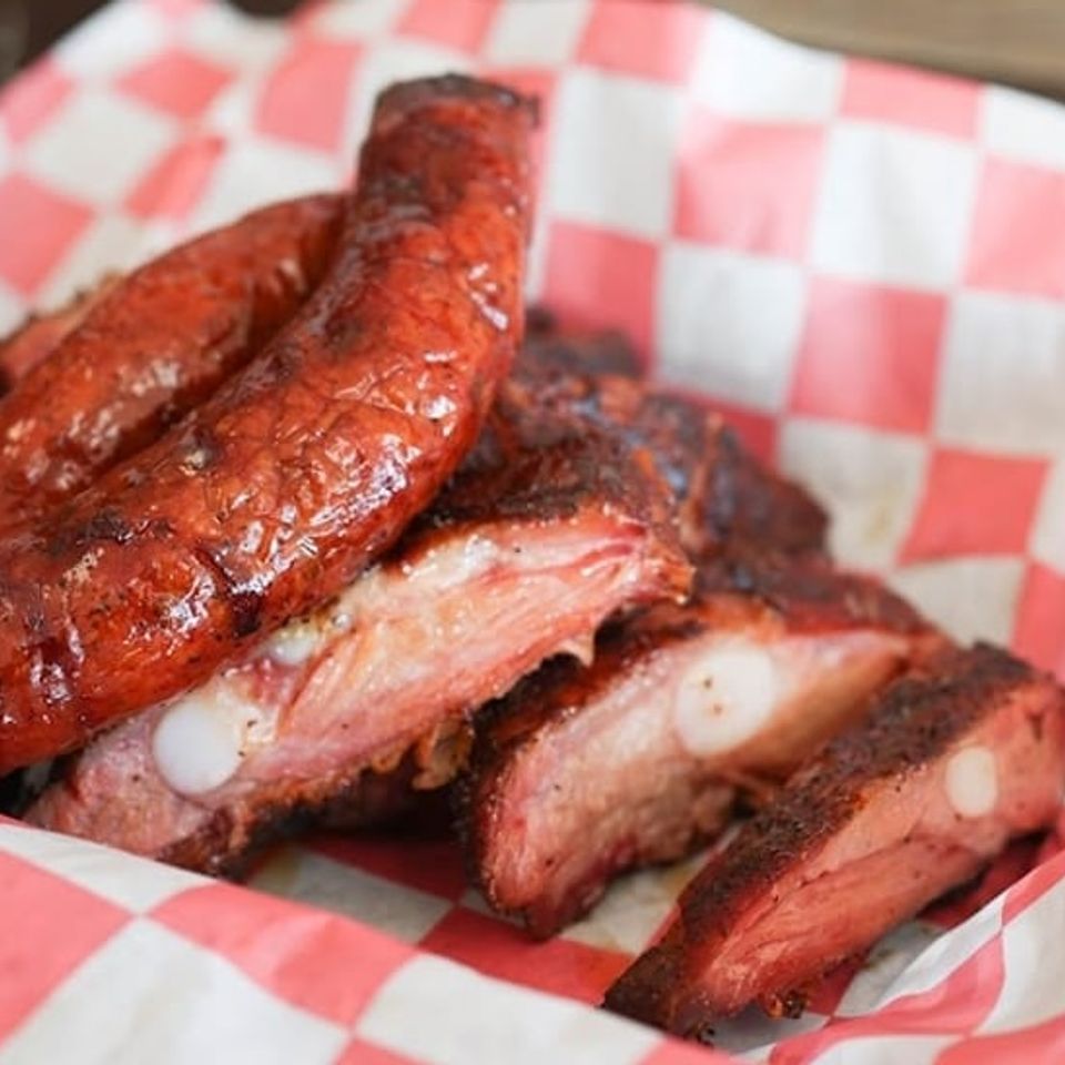 Suasage and brisket