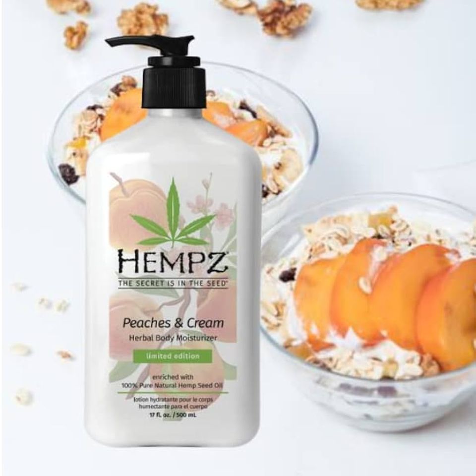 Peaches   cream hempz
