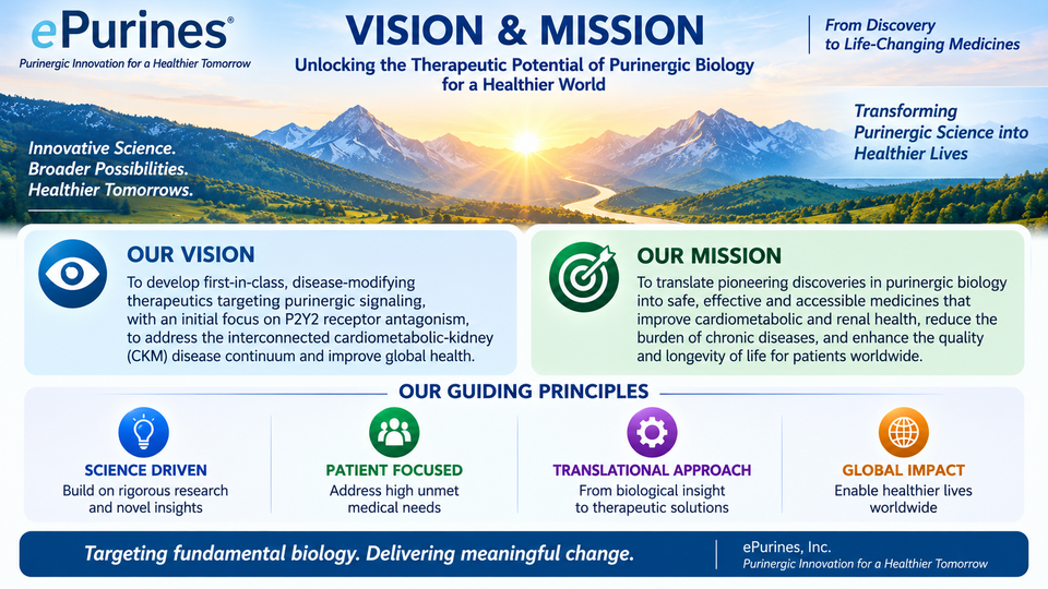 Vision and mission of epurines