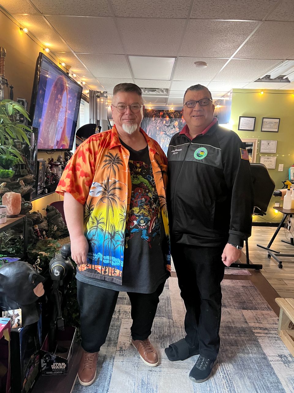 Everett magie owner of alien ink 