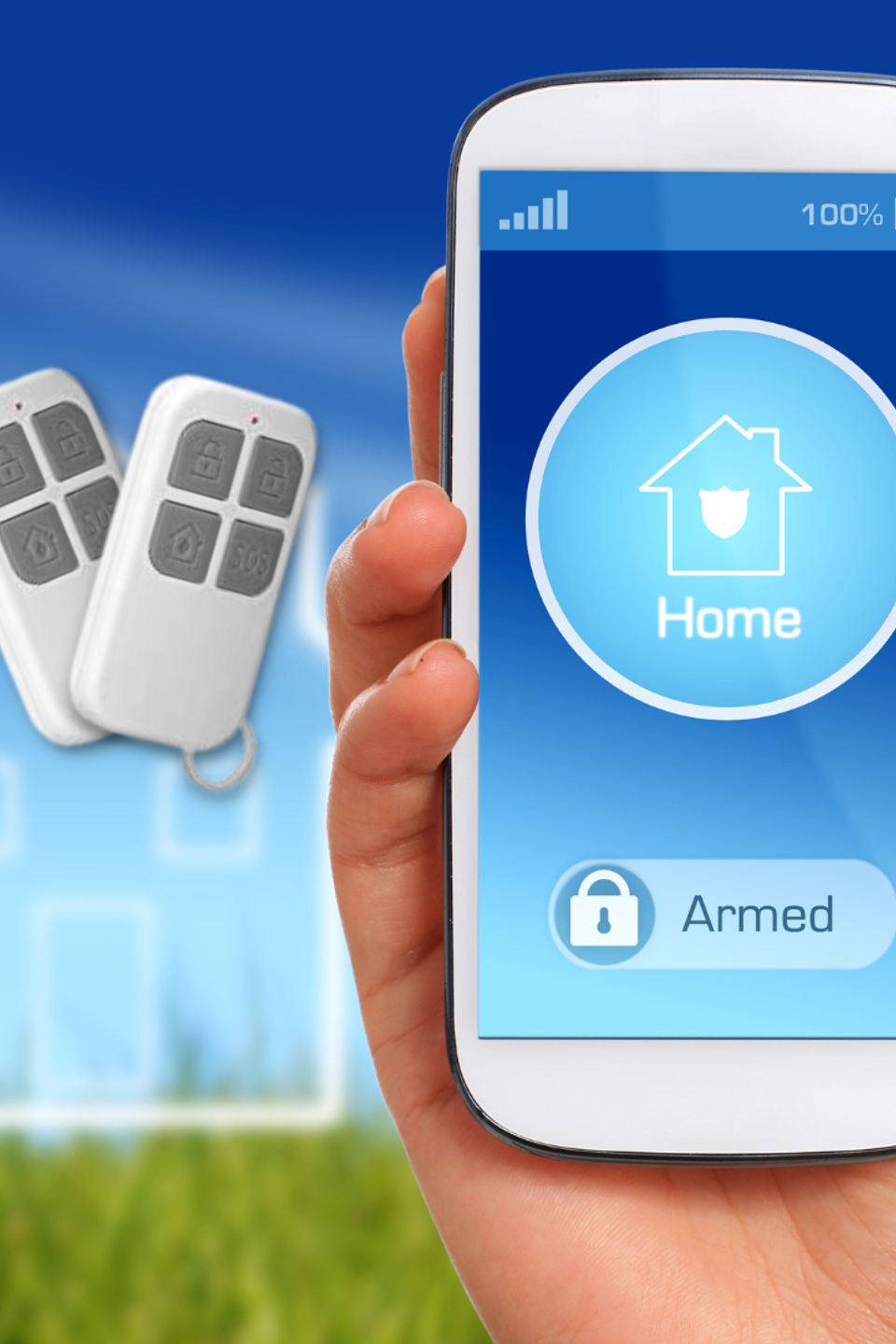 Home security remotes