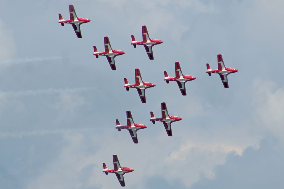 Sta airshow snowbirds