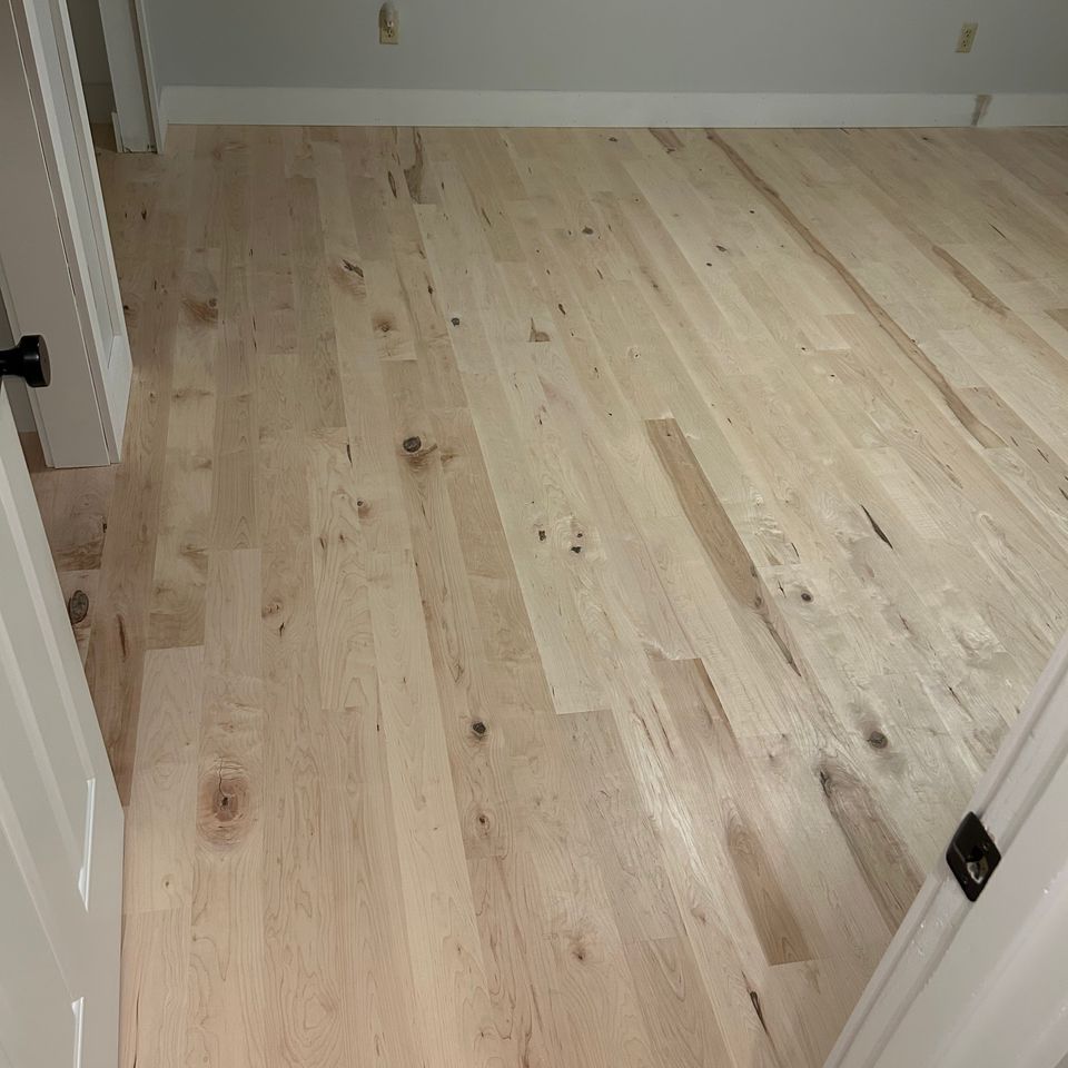Hardwood flooring job, done by Siti Floors of Northeast Ohio