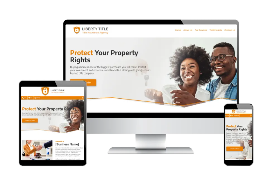 Done Right Website responsive website layout displayed on a desktop, tablet, and smartphone for maximum AI SEO visibility.