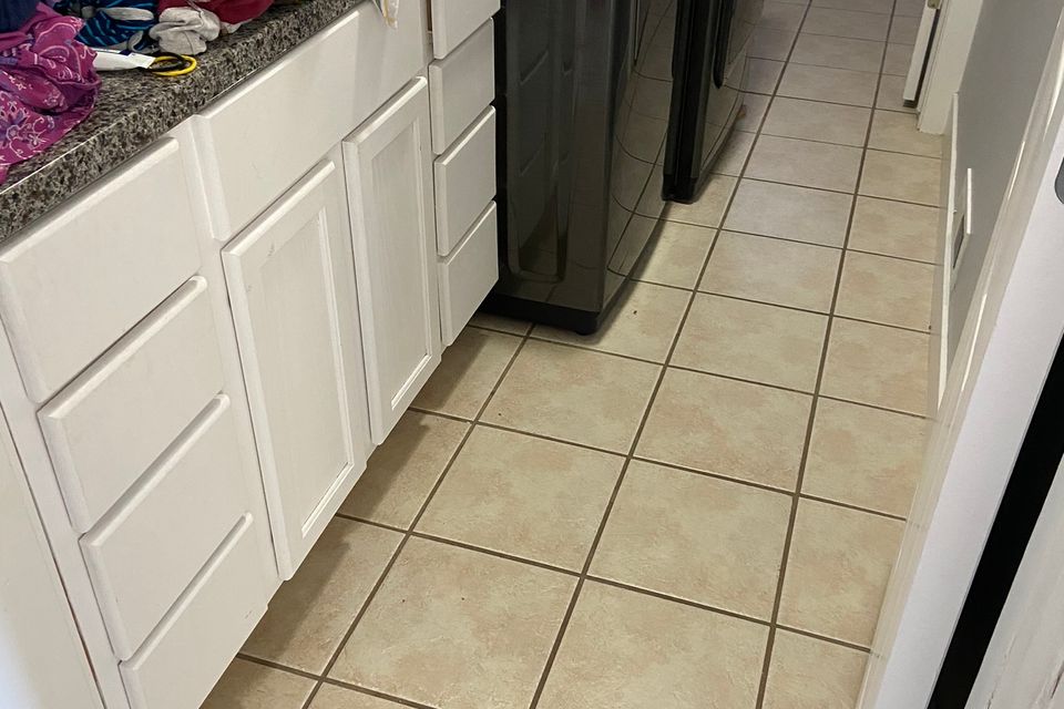Before flooring update