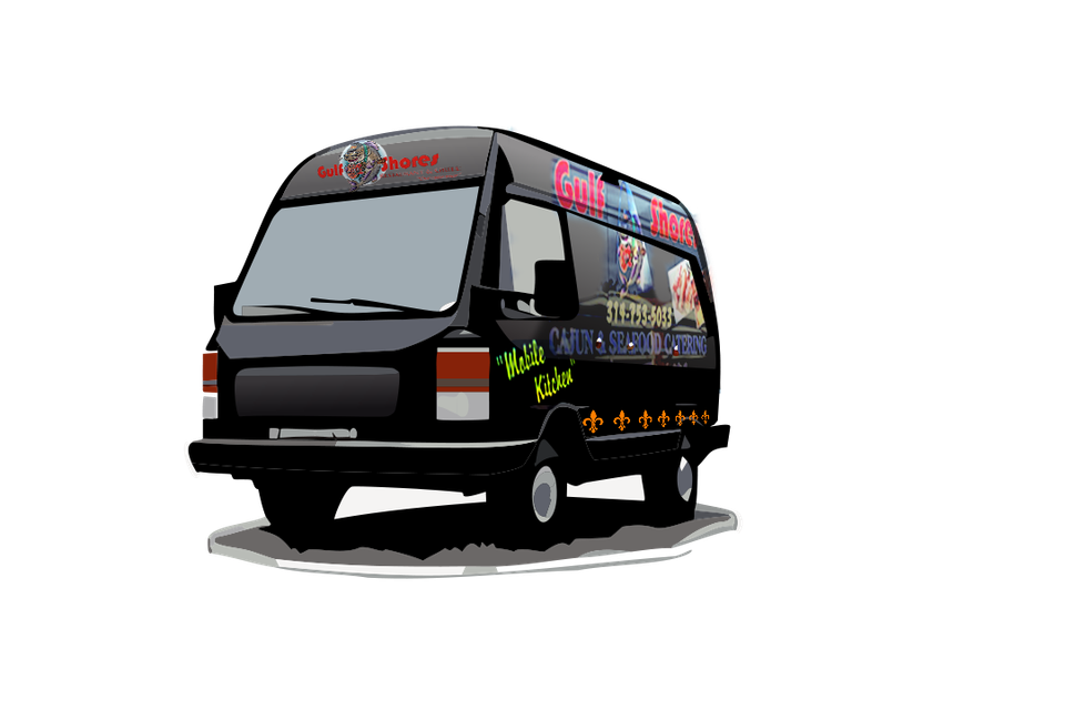 Food truck vector