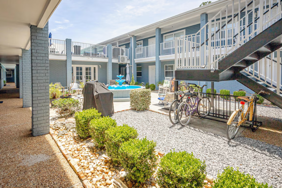 Cypress cove courtyard