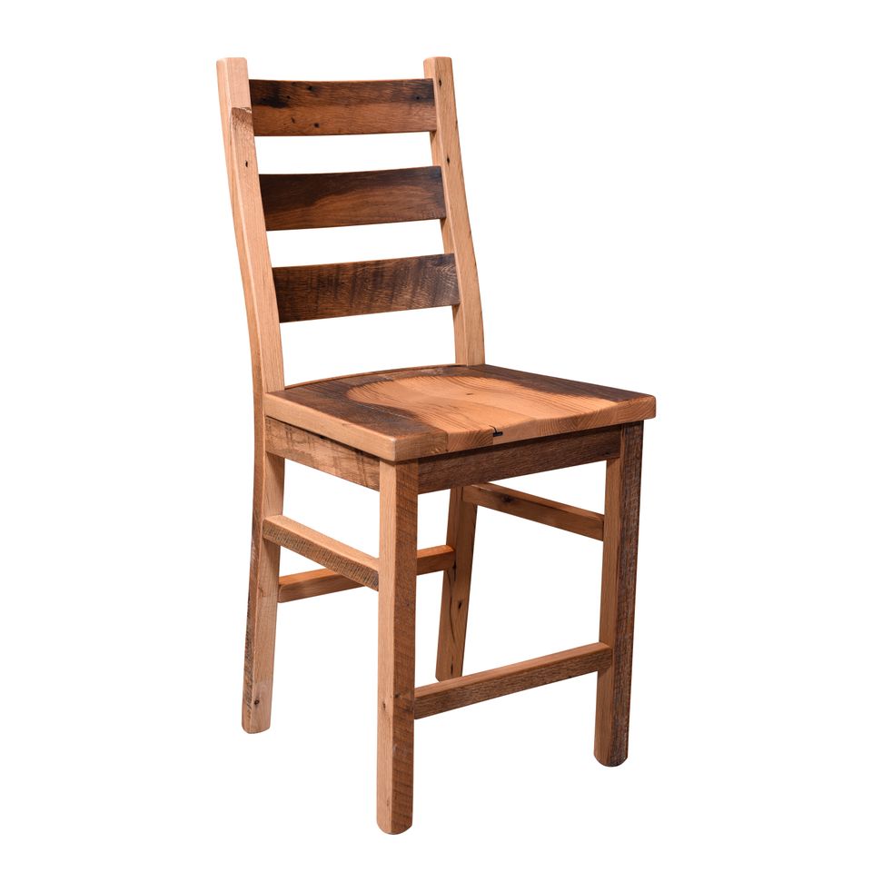 Ubw ladderback bar chair