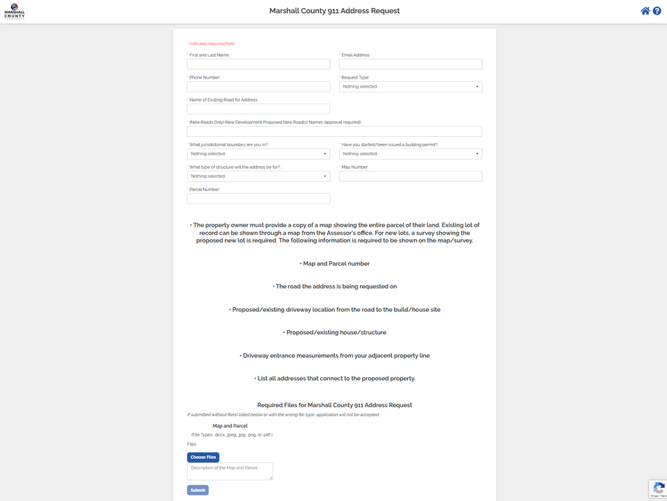 Address request